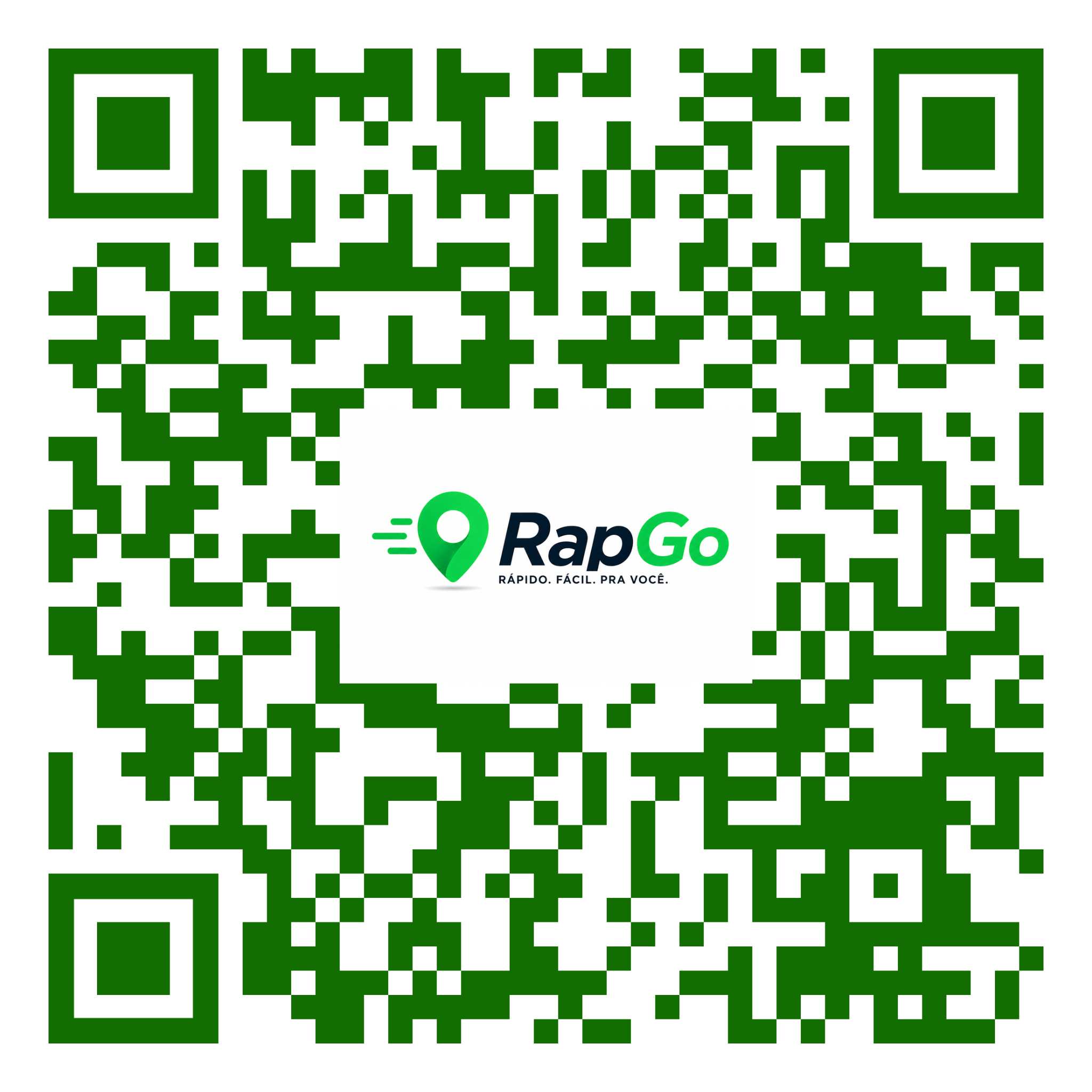 QR Code para baixar RapGo no iPhone